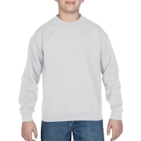 Gildan Childrens Crewneck Sweatshirt (white)