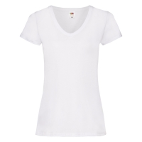 FOTL Lady Fit Valueweight V Neck T