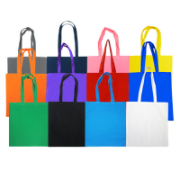 Coloured 5oz Cotton Shopper Tote Bag (Long Handles)