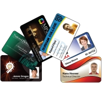 Photo ID cards (solid plastic)