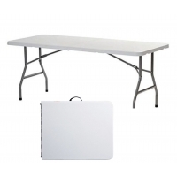 Folding conference table