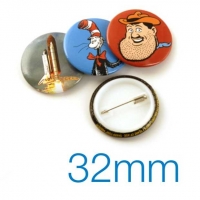 Button Badge 32mm Diameter