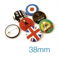 Button Badge 38mm Diameter