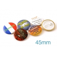 Button Badge 45mm Diameter
