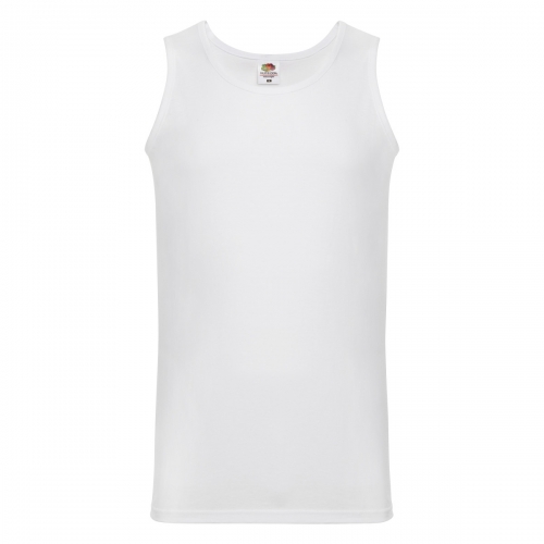 Fruit Of The Loom Athletic Vest (white)