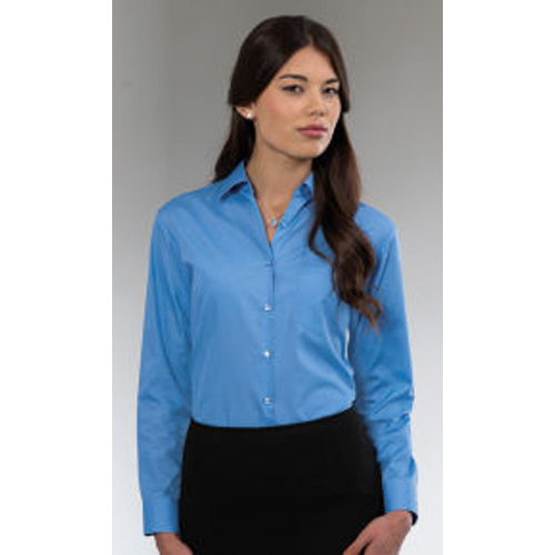 Russell Collection Ladies L/Sleeve Shirt 